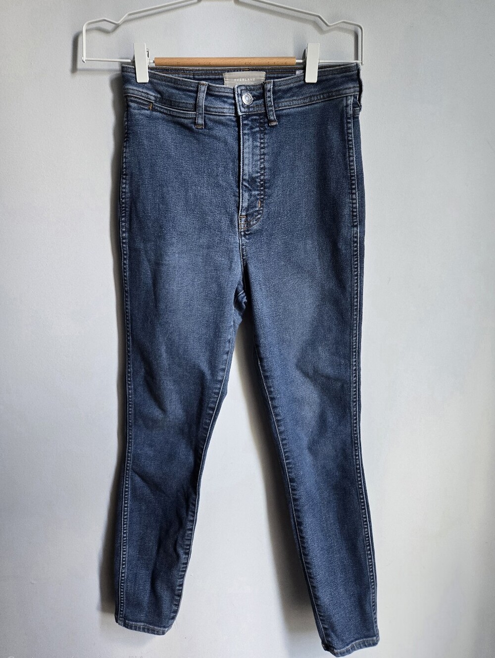 EVERLANE The Way-High Skinny Jean Organic Cotton (Blend) in Blue